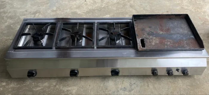 Fogão industrial inox aceito proposta 