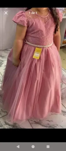Vestido de festa menina