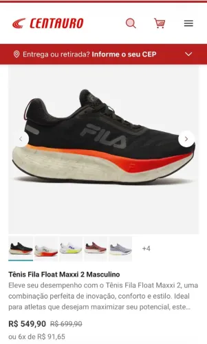 Tênis FILA Float Maxxi 2 (NOVO)