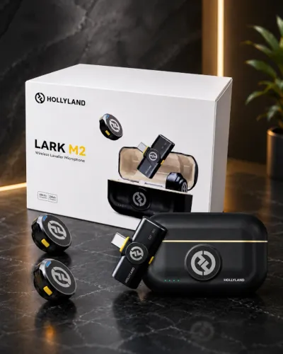 MICROFONE HOLLYLAND LARK M2 USB - C