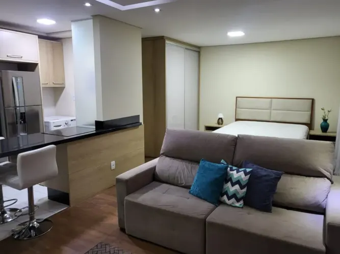 Apartamento mobiliado para locação no Condomínio DOT Home - Botafogo