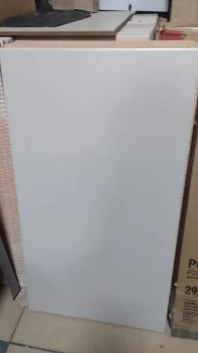 Revestimento de Parede Eliane - Cinza claro acetinado medida 33x58,4