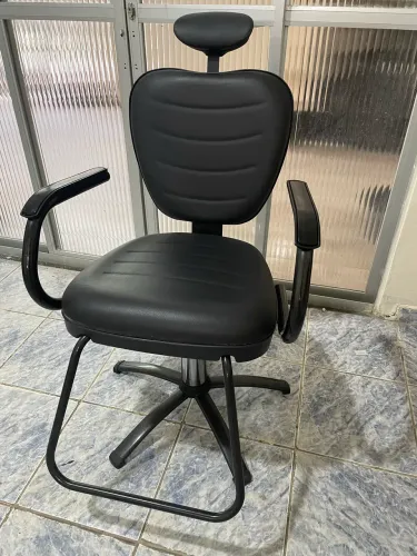 Lavatório de cabelo e cadeira de cabeleireira