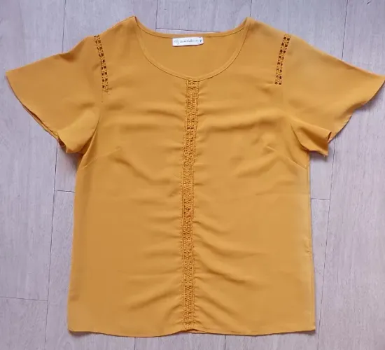 Blusa Amarela Dom Fashion