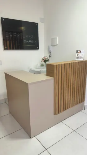 Balcão para recepção