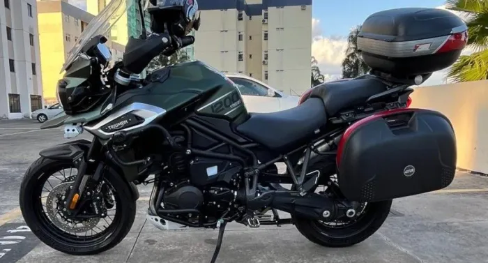 TRIIMPH TIGER 1200 XCA 2020 COMPLETA DE TUDO, COM TODOS OS ACESSÓRIOS 