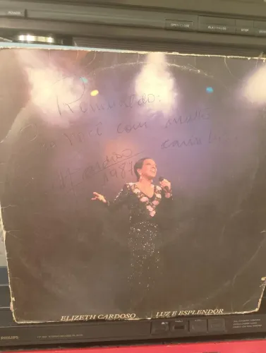LP Autografado Elizeth Cardoso - Luz e esplendor