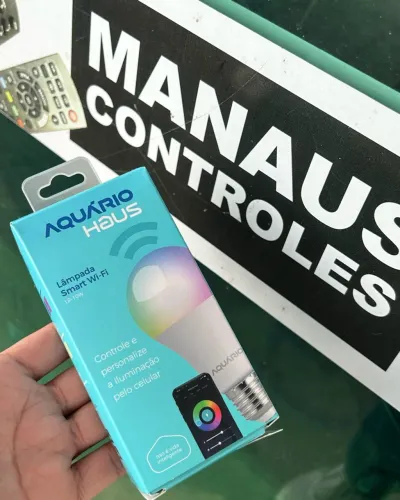 Lâmpada Rgb Inteligente Wi-Fi 2.4GHz Aquário
