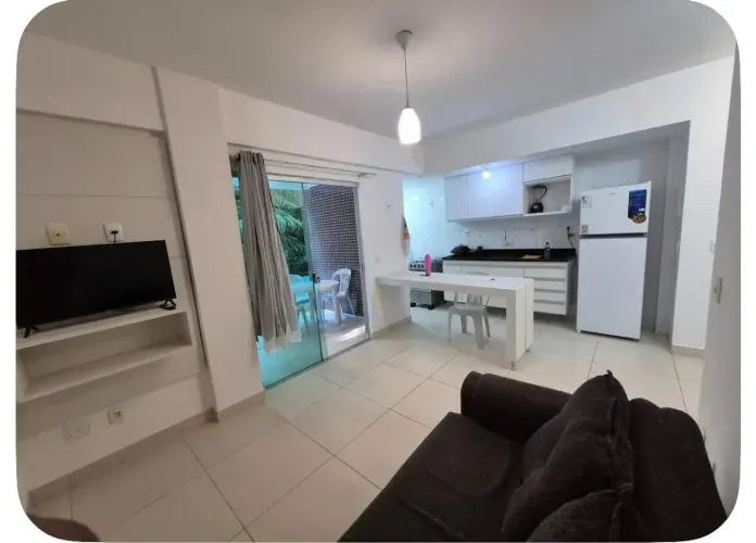 Apartamento Zona Sul 1/4 Mobiliado