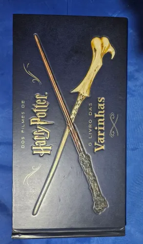 Livro das varinhas Herry Potter