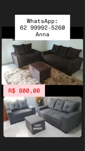 Sofá 2 e 3 lugares (?)@