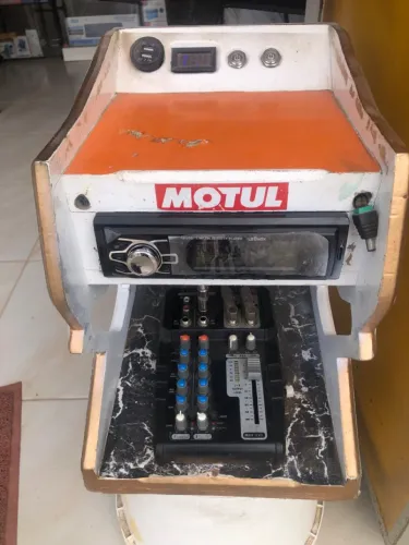RACK MÓVEL GRANDE BOM COMPLETO 