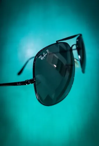 Óculos Ray Ban RB3561 The General 002/58 Polarizado Usado Original