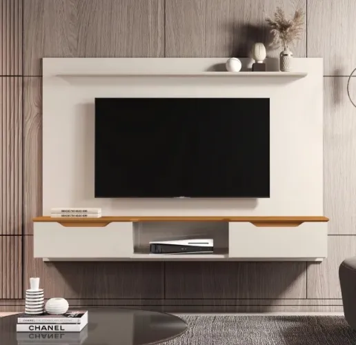 Painel Tavira Off White Cedro