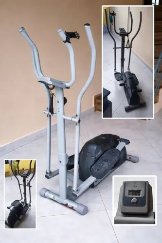 Elíptico Caloi com Monitor Digital - Ótimo Estado