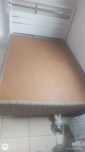Cama box casal + cabeceira