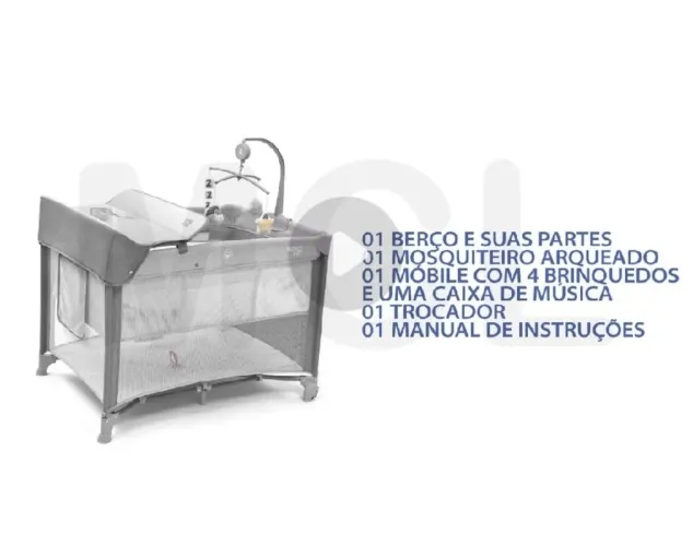 Berço cercado