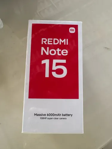 Redmi note 15 256 gb( NOVO)