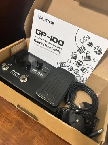 VALETON GP-100 - PEDALEIRA COMPLETA | CARREGA IRs | INTERFACE USB