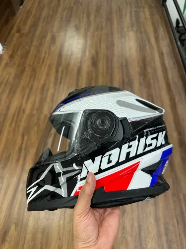 CAPACETE NORISK FF302 SOUL II GRAND PRIX PAISES FRANCE 58/M