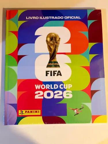 Vendo álbum da copa 2026 capa dura lacrado 