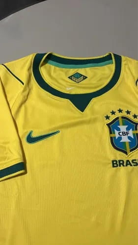 Camisa Brasil Amarela Nike Original Oficial Masculina