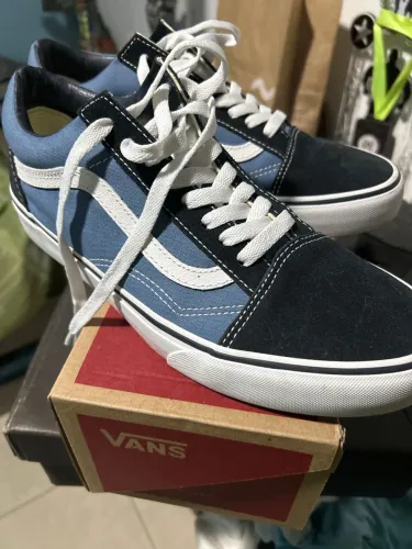 Tênis Vans preto e azul Masculino