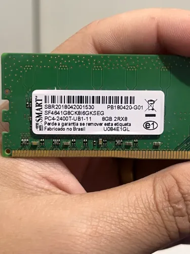 MEMÓRIAS RAM 8GB + 4GB DDR4