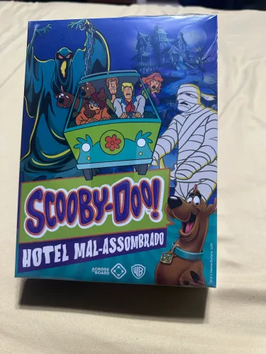 Scooby doo hotel mal-assombrado jogo de tabuleiro 