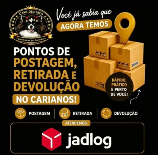 Ponto de coleta da Jadlog Pickup