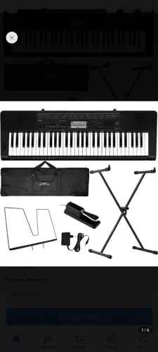 Teclado Cássio ctk 3500 novo