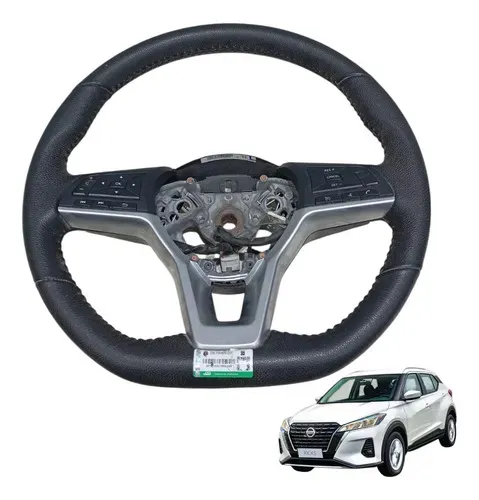 Volante Multifuncional Comando Nissan Kicks 1.6 2021 2024 Preto