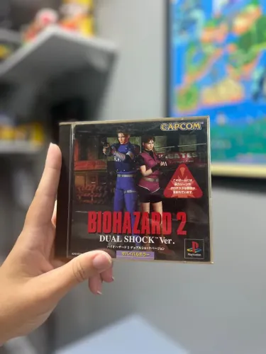 Resident Evil Biohazard 2 Dualshok Playstation 1 Japonês 