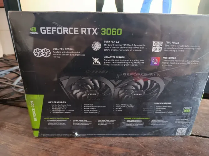 RTX 3060 VENTUS 12GB NOVA/LACRADA