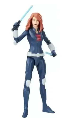 Boneco de ação - Hasbro - Marvel - Avengers - Viúva Negra  - 14cm - (loose)
