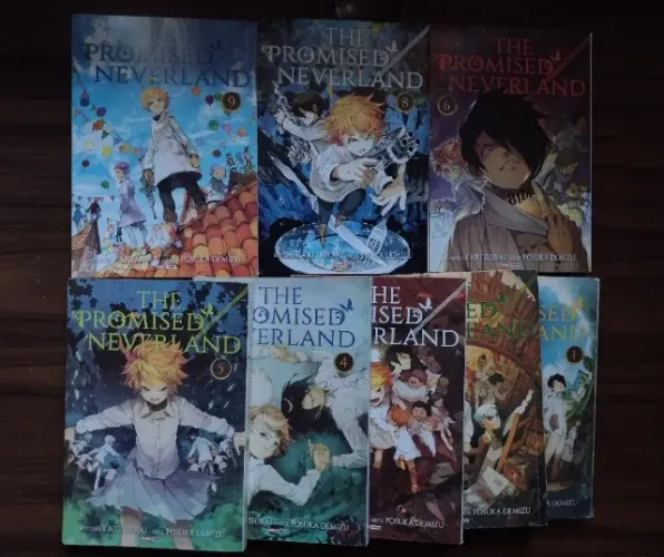 Mangás The Promised Neverland 1 ao 9