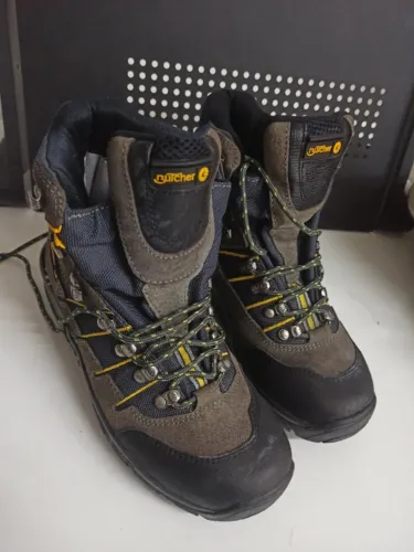 bota trekking butcher suede solado amazonas trilha rapel aventura
