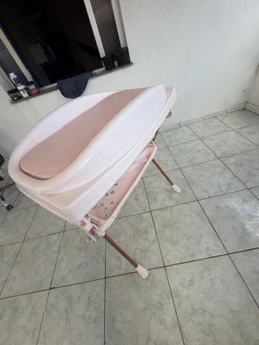Banheira com trocador