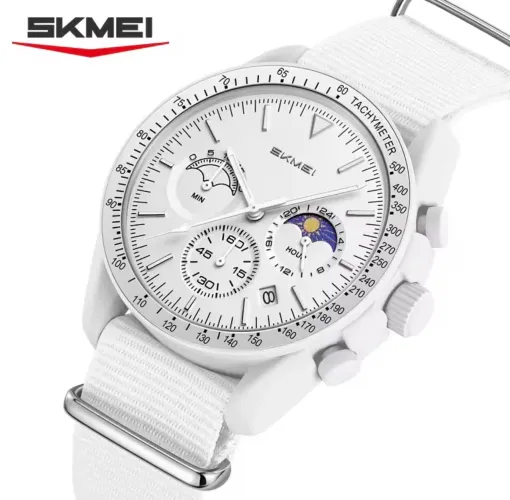 Relógio SKMEI 9392 Branco Original - Esportivo Unissex