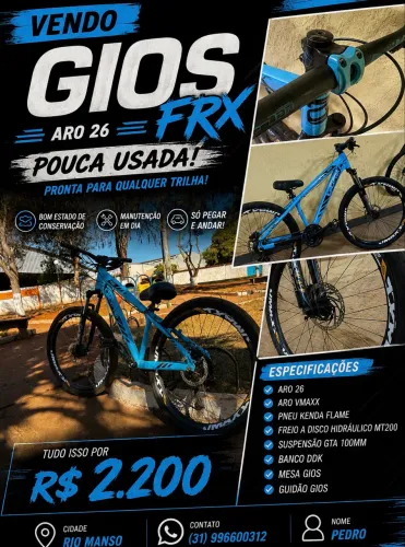 Bicicleta Gios FRX