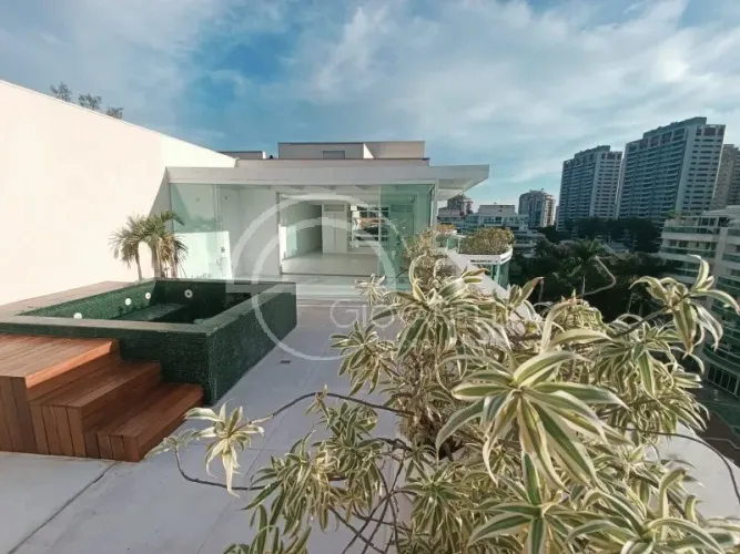 COBERTURA LINEAR DE 2 QUARTOS À VENDA - BARRA DA TIJUCA - PARADISO