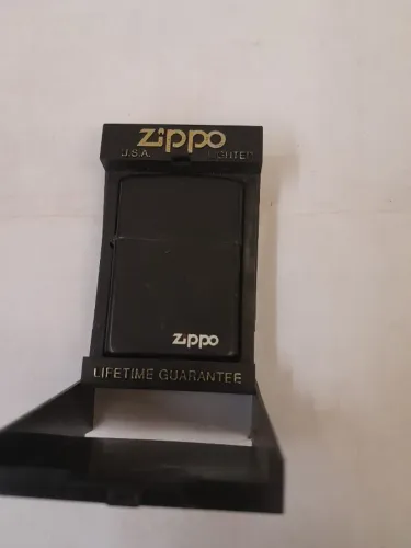 Isqueiro Zippo Classi High Polish Black, usado,c caixa