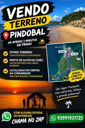 VENDE- SE TERRENO NO PINDOBAL