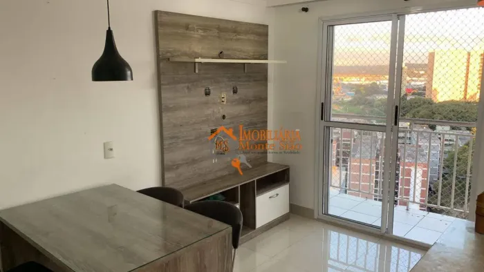 Apartamento com 2 dormitórios para alugar, 49 m² por R$ 2.340,47/mês - Jardim Bela Vista -