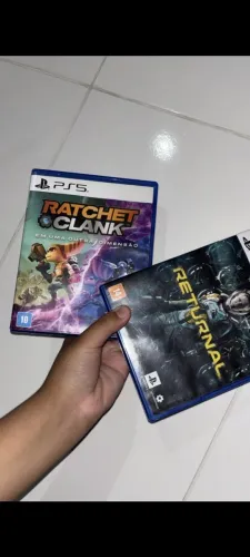Jogo ps5 ratchet&clank e returnal no precinho $$$$