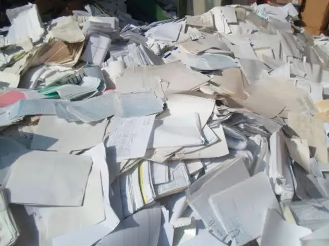 Papéis para reciclagem