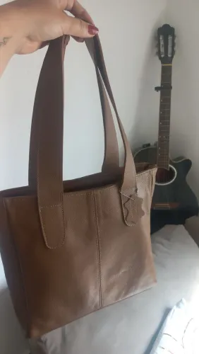 Bolsa de couro legitimo (garantia vitalícia)