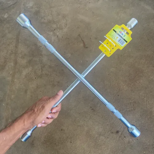 Chave de Roda Cruz Grande 17x19x21x23mm