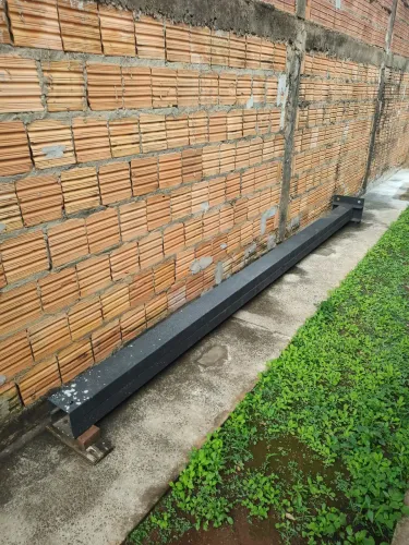 Pilastra de ferro 15x15 4 MT complimento