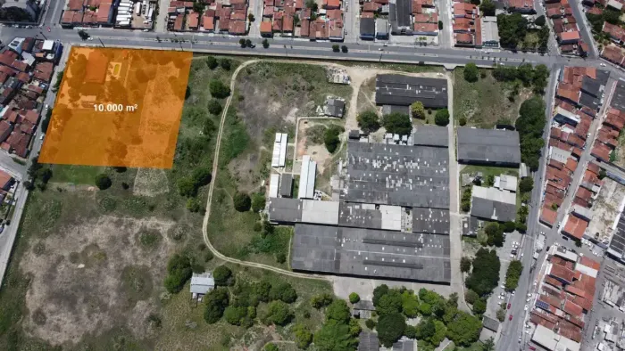 Terreno Esquina com 10.000 m² na Av. Heronides Xavier da Silva Parnamirim/RN